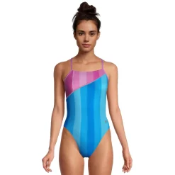Printed Tie Back One Piece-Speedo Fashion