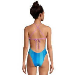 Printed Tie Back One Piece-Speedo Fashion