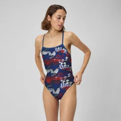Printed Tri Back One Piece-Speedo Discount