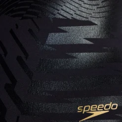 Printed Tri Back One Piece-Speedo Hot