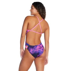 Printed Twist Back One Piece-Speedo Best