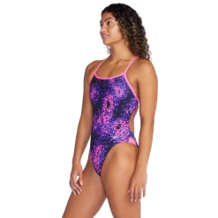 Printed Twist Back One Piece-Speedo Best