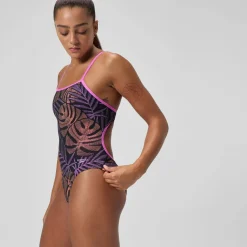 Printed Web Back One Piece-Speedo Sale