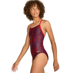 Race Maze Flyback One Piece-Speedo Fashion