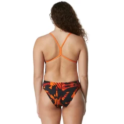 Reflected One Back One Piece-Speedo Hot