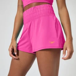 Regan Collection Solid Logo High Waist Short-Speedo Outlet