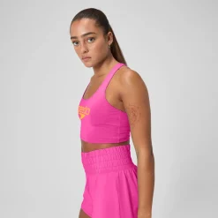 Regan Collection Solid Logo Crop Top-Speedo Sale