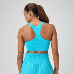 Regan Collection Solid Logo Crop Top-Speedo Outlet