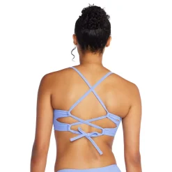 Rib Double Cross Bikini Top-Speedo Sale