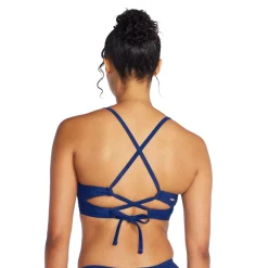 Rib Double Cross Bikini Top-Speedo Discount