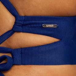 Rib Double Cross Bikini Top-Speedo Discount