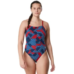 Ruse Blocks Flyback One Piece-Speedo Fashion