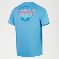 Short Sleeve Graphic Swim Rashguard-Speedo Sale