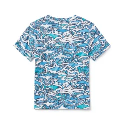 Short Sleeve Shark Chalk Swim Shirt-Speedo Online