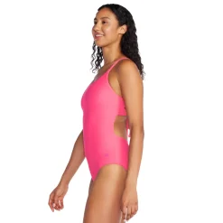 Solid Dbl Cross Back One Piece-Speedo Outlet