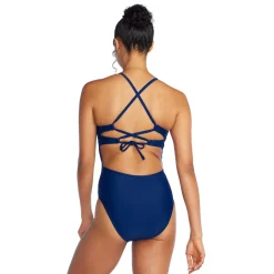 Solid Double Cross Back One Piece-Speedo Online