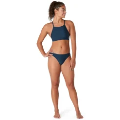 Solid Double Lace Back Top-Speedo Outlet