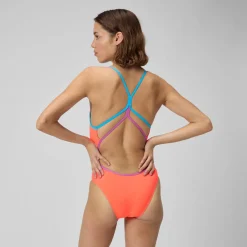 Solid Double Strap One Piece-Speedo Clearance