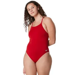 Solid Endurance+ Strappy One Piece-Speedo Fashion