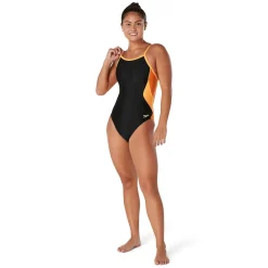 Solid Flyback One Piece-Speedo Hot