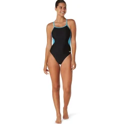 Solid Flyback One Piece-Speedo Hot