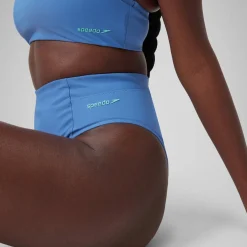 Solid High Waist Bottom-Speedo Fashion