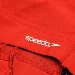 Solid Highneck Top with Mesh-Speedo Fashion