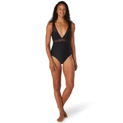 Solid Mesh One Piece-Speedo Outlet