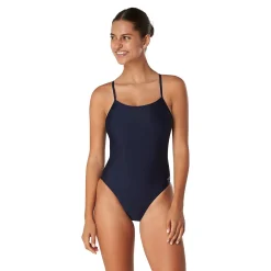 Solid Relay Back with Shelf Bra One Piece-Speedo Fashion