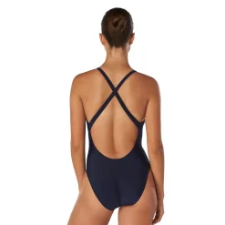 Solid Relay Back with Shelf Bra One Piece-Speedo Fashion