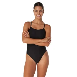 Solid Relay Back with Shelf Bra One Piece-Speedo Outlet