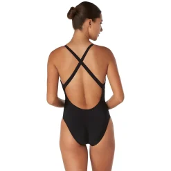 Solid Relay Back with Shelf Bra One Piece-Speedo Outlet