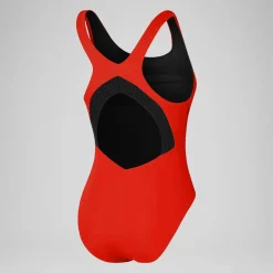 Solid Scoop Mesh One Piece-Speedo Sale