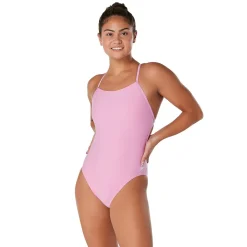 Solid T-Back One Piece-Speedo Discount