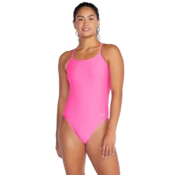 Solid Tie Back One Piece-Speedo Sale