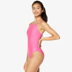 Solid Tie Back One Piece-Speedo New