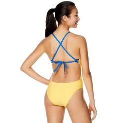 Solid Tie Back One Piece-Speedo Sale