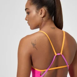 Solid Tri Back One Piece-Speedo Hot