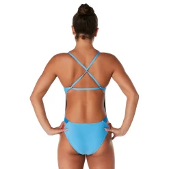 Solid Twist Back One Piece-Speedo Discount