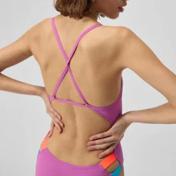 Solid Twist Back One Piece-Speedo Discount