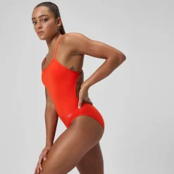 Solid V-Back One Piece-Speedo Online