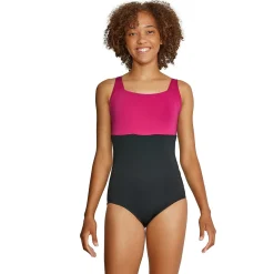 Square Neck One Piece-Speedo Outlet