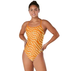 ST Vortex Maze Flyback One Piece-Speedo Hot