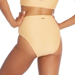 Texture Stripe High Waist Bottom-Speedo Online