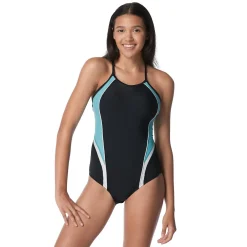 Thin Strap Quantum Fusion One Piece-Speedo Fashion