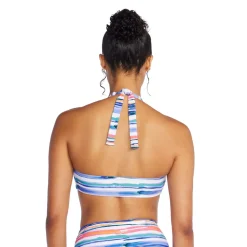 Tie Front Halter Top-Speedo Clearance