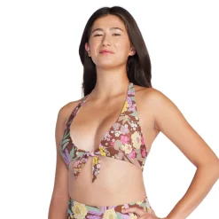 Tie Front Halter Top-Speedo Sale