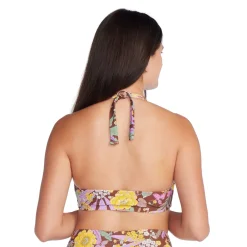 Tie Front Halter Top-Speedo Sale