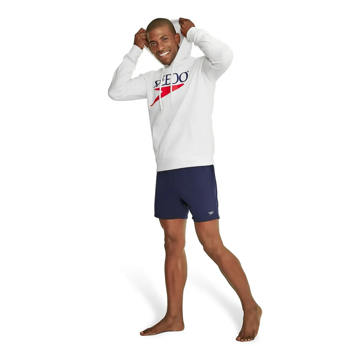 Vintage Advantage Fleece Hoodie-Speedo Clearance