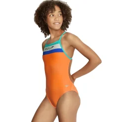 Vintage Splice One Back One Piece-Speedo New